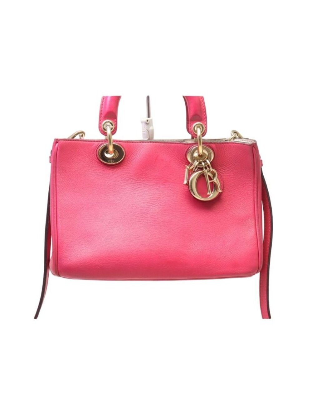 Dior Diorissimo Mini Leather 2-Way Handbag
